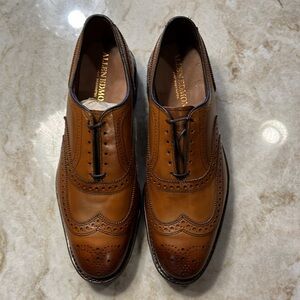 NWT- Allen Edmonds McAllister Wingtip Oxford Dress Shoe with Dainite Sole